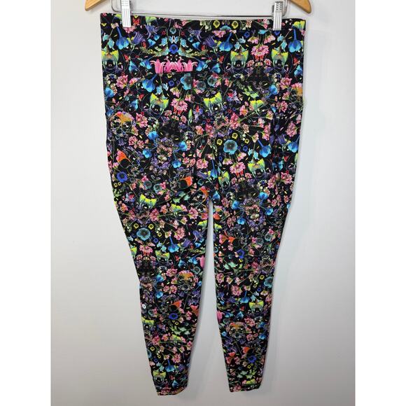 Lululemon Swift Speed High-Rise Tight 28" Flowerscope Black Multi Sz 12 - Picture 6 of 13